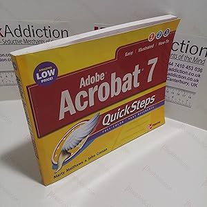 Imagen del vendedor de Adobe Acrobat 7 Quick Steps a la venta por BookAddiction (ibooknet member)