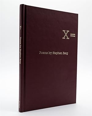 Seller image for X = Poems for sale by Rare Collections