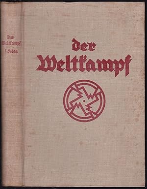 Der Weltkampf. Monatsschrift für die Judenfrage aller Länder. 1. Jahrgang 1924. Hefte 1-7 (Juni b...