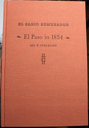 Imagen del vendedor de El Paso in 1854 With a 30-page Handwritten Newsletter By Frederick Augustus Percy Entitled El Sabino Sembrador a la venta por Old West Books  (ABAA)