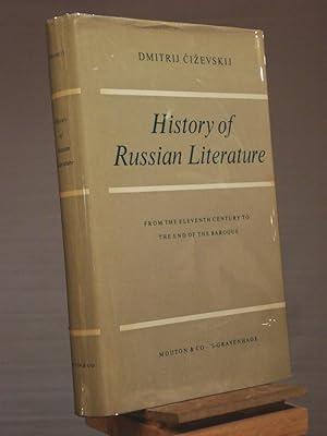 Seller image for History of Russian Literature: From the Eleventh Century to the End of the Baroque for sale by Henniker Book Farm and Gifts