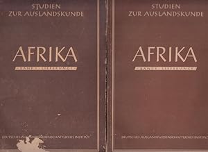 Afrika - Band 1, Lieferung 1 UND Band 2, Lieferung 2. Studien zur Auslandskunde.