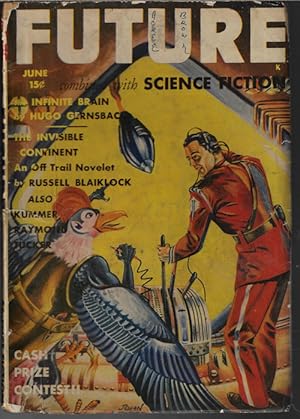 Bild des Verkufers fr FUTURE Fantasy and Science Fiction: June 1942 zum Verkauf von Books from the Crypt