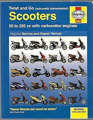 Bild des Verkufers fr Twist and Go Scooter Service and Repair Manual (Haynes Motorcycle Manuals) zum Verkauf von K. L. Givens Books