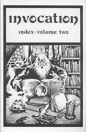 Image du vendeur pour Invocation Index - Volume Two mis en vente par Volunteer Paperbacks