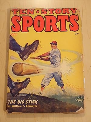 Ten Story Sports Pulp October 1953