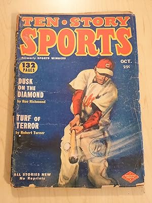 Ten Story Sports Pulp October 1952