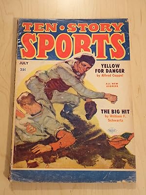 Ten Story Sports Pulp July 1955