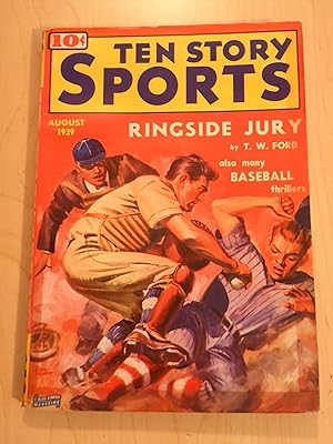 Seller image for Ten Story Sports Pulp August 1939 for sale by Bradley Ross Books