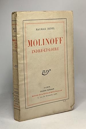 Imagen del vendedor de Molinoff - Indre et Loire a la venta por crealivres