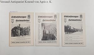 Bild des Verkufers fr Schloberger Heimatbrief : Nr. 14 (1976), Nr. 23 (1985), Nr. 26 (1988) : zum Verkauf von Versand-Antiquariat Konrad von Agris e.K.