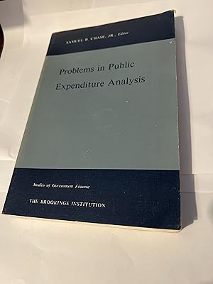 Immagine del venditore per Problems in Public Expenditure Analysis venduto da SAVERY BOOKS