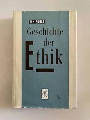 Imagen del vendedor de Geschichte der Ethik. a la venta por Wissenschaftl. Antiquariat Th. Haker e.K