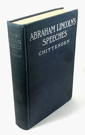 Imagen del vendedor de Abraham Lincoln's Speeches a la venta por Clausen Books, RMABA