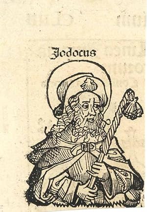Bild des Verkufers fr Jakobusdarstellung ('Jodocus'). zum Verkauf von Antiquariat Norbert Haas