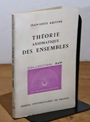 Seller image for THEORIE AXIOMATIQUE DES ENSEMBLES for sale by Livres 113