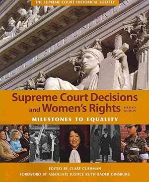 Seller image for Supreme Court Decisions and Women's Rights : Milestones to Equality for sale by GreatBookPrices