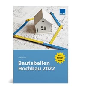 Imagen del vendedor de Bautabellen Hochbau 2022 a la venta por Rheinberg-Buch Andreas Meier eK