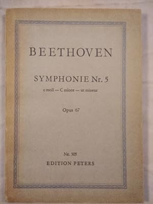 Beethoven Symphonie Nr. 5 c moll. Opus 67.