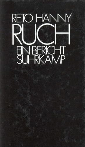 Imagen del vendedor de Ruch: Ein Bericht a la venta por Versandantiquariat Felix Mcke