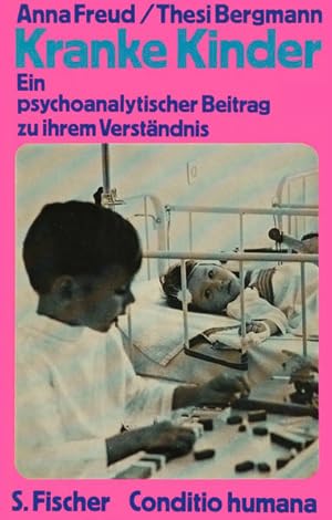 Immagine del venditore per Kranke Kinder: Ein psychoanalytischer Beitrag zu ihrem Verstndnis venduto da Versandantiquariat Felix Mcke