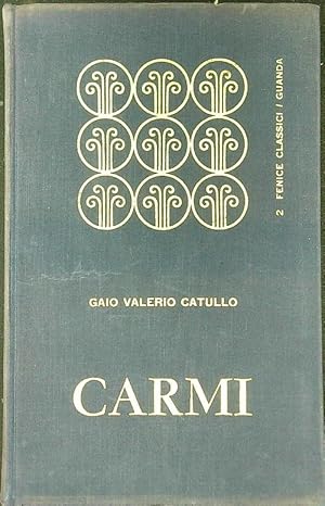 Immagine del venditore per Carmi venduto da Librodifaccia