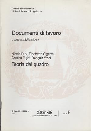 Image du vendeur pour Teoria del quadro mis en vente par Arca dei libri di Lorenzo Casi