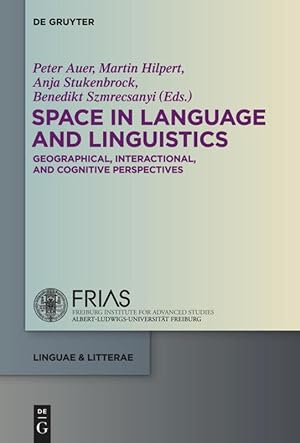 Imagen del vendedor de Space in Language and Linguistics a la venta por moluna