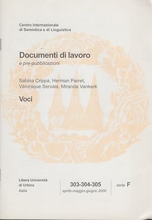 Immagine del venditore per Voci venduto da Arca dei libri di Lorenzo Casi