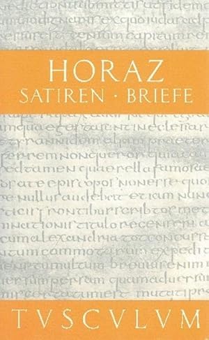 Imagen del vendedor de Satiren / Sermones / Briefe / Epistulae a la venta por moluna