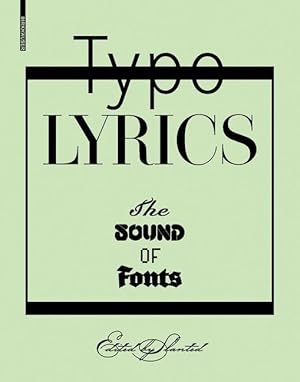 Image du vendeur pour Typo Lyrics mis en vente par moluna