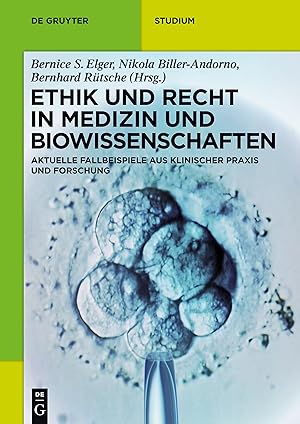 Imagen del vendedor de Ethik und Recht in Medizin und Biowissenschaften a la venta por moluna