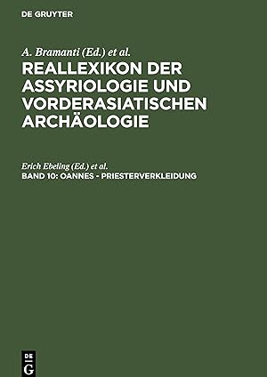 Seller image for Reallexikon der Assyriologie und Vorderasiatischen Archaeologie 10 for sale by moluna