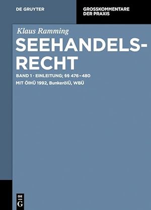 Immagine del venditore per Seehandelsrecht 1. Einleitung  476 - 480 venduto da moluna