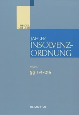 Bild des Verkufers fr Insolvenzordnung.  174-216 zum Verkauf von moluna