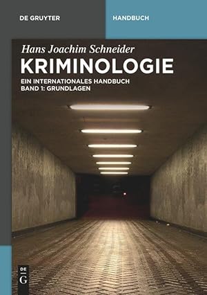 Seller image for Kriminologie. Ein internationales Handbuch for sale by moluna