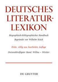 Immagine del venditore per Rupp, Heinz Lang, Carl-Ludwig: Deutsches Literatur-Lexikon / Willius - Wircker venduto da moluna