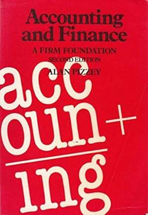 Imagen del vendedor de Accounting and Finance: A Firm Foundation a la venta por WeBuyBooks