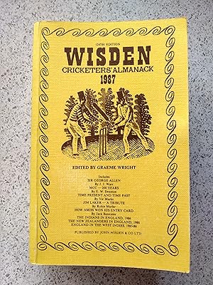 Image du vendeur pour Wisden Cricketers' Almanack 1987 (124th Edition) mis en vente par Shelley's Books