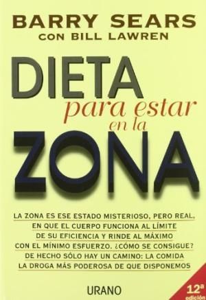 Seller image for Dieta Para Estar En La Zona for sale by Green Libros