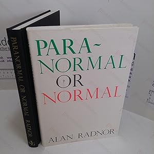 Paranormal or Normal