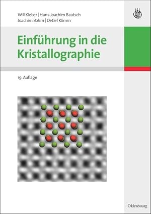 Image du vendeur pour Einfhrung in die Kristallographie mis en vente par moluna