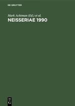 Bild des Verkufers fr Neisseriae 1990 zum Verkauf von moluna