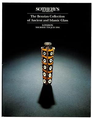 The Benzian Collection of Ancient and Islamic Glass. Sotheby's Auction Catalog, London, Thursday ...