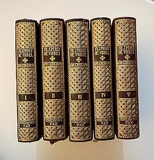 Año Cristiano. Tomos I, II, III, IV y V (5 vols)