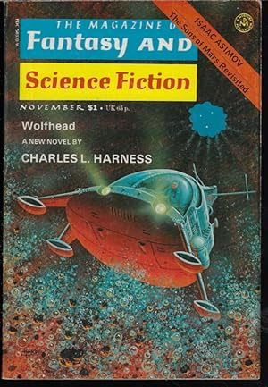 Imagen del vendedor de The Magazine of FANTASY AND SCIENCE FICTION (F&SF): November, Nov. 1977 ("Wolfhead") a la venta por Books from the Crypt