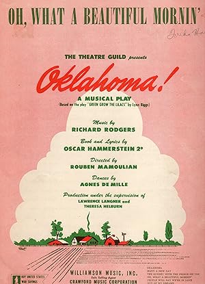 Seller image for Oh What a Beautiful Mornin' (From Oklahoma) for sale by The Sun Also Rises