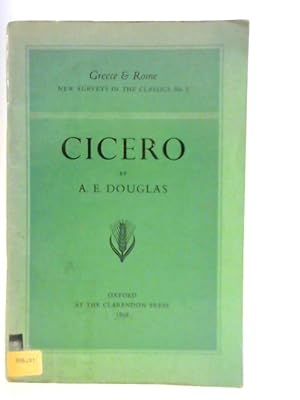 Bild des Verkufers fr Cicero (Greece & Rome) zum Verkauf von World of Rare Books