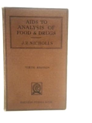 Immagine del venditore per Aids to Analysis of Food and Drugs venduto da World of Rare Books