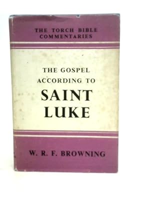 Immagine del venditore per The Gospel According to Saint Luke venduto da World of Rare Books